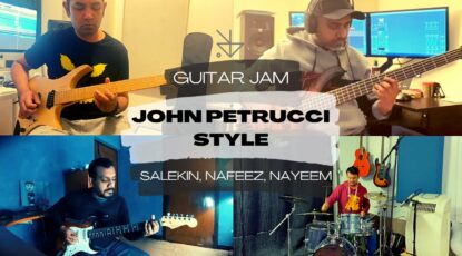 Petrucci Style Jam with Salekin, Nafeez, & Nayeem